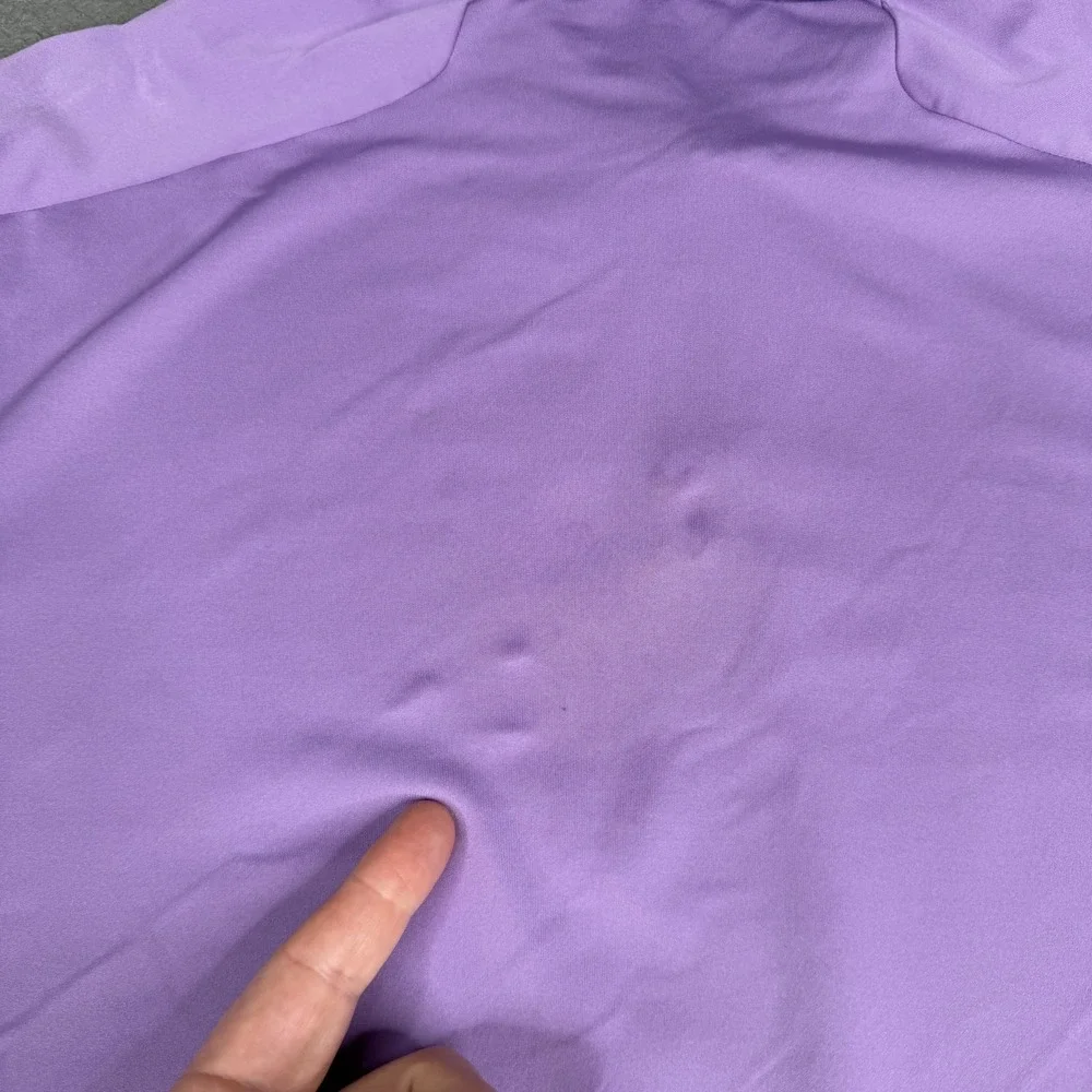 RLX‎ Ralph Lauren Polo Shirt Mens Large Purple Performance Golf Top Stretch